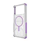 For Redmi K70 BIBERCAS Transparent Color Series MagSafe Air Bag Shockproof Phone Case(Purple) - 3