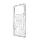 For Redmi K70E BIBERCAS Transparent Color Series MagSafe Air Bag Shockproof Phone Case(White) - 3