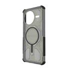 For Redmi K80 BIBERCAS Transparent Color Series MagSafe Air Bag Shockproof Phone Case(Black) - 3