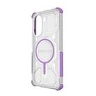 For Redmi Turbo 4 BIBERCAS Transparent Color Series MagSafe Air Bag Shockproof Phone Case(Purple) - 3