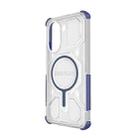 For Redmi Turbo 4 BIBERCAS Transparent Color Series MagSafe Air Bag Shockproof Phone Case(Blue) - 3