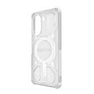 For Redmi Turbo 4 BIBERCAS Transparent Color Series MagSafe Air Bag Shockproof Phone Case(White) - 3