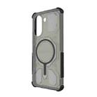 For Redmi Turbo 4 BIBERCAS Transparent Color Series MagSafe Air Bag Shockproof Phone Case(Black) - 3