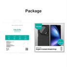 For vivo X Fold5 NILLKIN Frosted Prop PC + TPU MagSafe Magnetic Transparent Mirror Cover Phone Case(Black) - 3