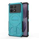 For Redmi K70 BIBERCAS Real Color Series MagSafe Shockproof Phone Case(Green) - 1