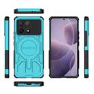 For Redmi K70 BIBERCAS Real Color Series MagSafe Shockproof Phone Case(Green) - 2