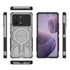 For Redmi K70 BIBERCAS Real Color Series MagSafe Shockproof Phone Case(Gray) - 2