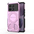 For Redmi K70 BIBERCAS Real Color Series MagSafe Shockproof Phone Case(Pink) - 1