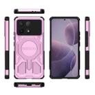For Redmi K70 BIBERCAS Real Color Series MagSafe Shockproof Phone Case(Pink) - 2