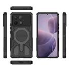 For Redmi K70 BIBERCAS Real Color Series MagSafe Shockproof Phone Case(Black) - 2