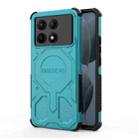 For Redmi K70E BIBERCAS Real Color Series MagSafe Shockproof Phone Case(Green) - 1