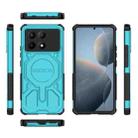 For Redmi K70E BIBERCAS Real Color Series MagSafe Shockproof Phone Case(Green) - 2
