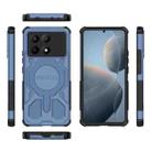 For Redmi K70E BIBERCAS Real Color Series MagSafe Shockproof Phone Case(Blue) - 2