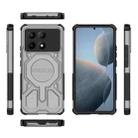 For Redmi K70E BIBERCAS Real Color Series MagSafe Shockproof Phone Case(Gray) - 2