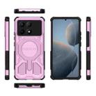 For Redmi K70E BIBERCAS Real Color Series MagSafe Shockproof Phone Case(Pink) - 2