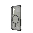 For Samsung Galaxy S25 5G BIBERCAS Transparent Color Series MagSafe Air Bag Shockproof Phone Case(Black) - 3