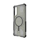 For Samsung Galaxy S25 Edge 5G BIBERCAS Transparent Color Series MagSafe Air Bag Shockproof Phone Case(Black) - 3