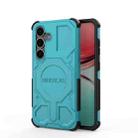 For Samsung Galaxy S25 5G BIBERCAS Real Color Series MagSafe Shockproof Phone Case(Green) - 1