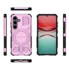For Samsung Galaxy S25 5G BIBERCAS Real Color Series MagSafe Shockproof Phone Case(Pink) - 2