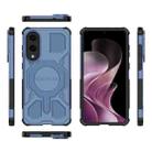For Samsung Galaxy S25 Edge 5G BIBERCAS Real Color Series MagSafe Shockproof Phone Case(Blue) - 2