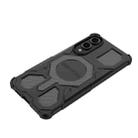 For Samsung Galaxy S25 Edge 5G BIBERCAS Real Color Series MagSafe Shockproof Phone Case(Black) - 3