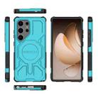For Samsung Galaxy S25 Ultra 5G BIBERCAS Real Color Series MagSafe Shockproof Phone Case(Green) - 2