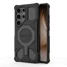 For Samsung Galaxy S25 Ultra 5G BIBERCAS Real Color Series MagSafe Shockproof Phone Case(Black) - 1