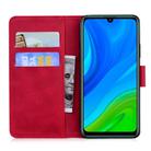 For Huawei P smart 2020 Tiger Embossing Pattern Horizontal Flip Leather Case with Holder & Card Slots & Wallet(Red) - 3