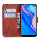 For Huawei P smart Z / Y9 Prime (2019) Tiger Embossing Pattern Horizontal Flip Leather Case with Holder & Card Slots & Wallet(Brown) - 3