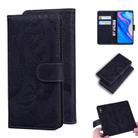 For Huawei P smart Z / Y9 Prime (2019) Tiger Embossing Pattern Horizontal Flip Leather Case with Holder & Card Slots & Wallet(Black) - 1