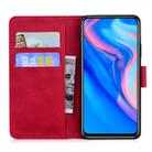 For Huawei P smart Z / Y9 Prime (2019) Tiger Embossing Pattern Horizontal Flip Leather Case with Holder & Card Slots & Wallet(Red) - 3