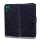 For Huawei P40 Lite / nova 6 SE Tiger Embossing Pattern Horizontal Flip Leather Case with Holder & Card Slots & Wallet(Black) - 2