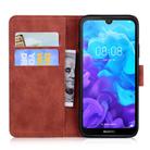 For Huawei Y5 (2019) / Honor 8S Tiger Embossing Pattern Horizontal Flip Leather Case with Holder & Card Slots & Wallet(Brown) - 3