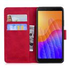 For Huawei Y5p Tiger Embossing Pattern Horizontal Flip Leather Case with Holder & Card Slots & Wallet(Red) - 3