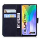 For Huawei Y6p Tiger Embossing Pattern Horizontal Flip Leather Case with Holder & Card Slots & Wallet(Black) - 2