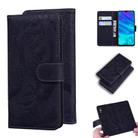 For Huawei P smart (2019) Tiger Embossing Pattern Horizontal Flip Leather Case with Holder & Card Slots & Wallet(Black) - 1