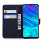 For Huawei P smart (2019) Tiger Embossing Pattern Horizontal Flip Leather Case with Holder & Card Slots & Wallet(Black) - 3