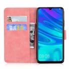 For Huawei P smart (2019) Tiger Embossing Pattern Horizontal Flip Leather Case with Holder & Card Slots & Wallet(Pink) - 3