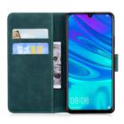 For Huawei P smart (2019) Tiger Embossing Pattern Horizontal Flip Leather Case with Holder & Card Slots & Wallet(Green) - 3