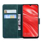 For Huawei Enjoy 9s Tiger Embossing Pattern Horizontal Flip Leather Case with Holder & Card Slots & Wallet(Green) - 3