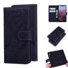 For Huawei P20 Tiger Embossing Pattern Horizontal Flip Leather Case with Holder & Card Slots & Wallet(Black) - 1