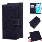 For Huawei P30 Lite / nova 4e Tiger Embossing Pattern Horizontal Flip Leather Case with Holder & Card Slots & Wallet(Black) - 1