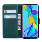 For Huawei P30 Pro Tiger Embossing Pattern Horizontal Flip Leather Case with Holder & Card Slots & Wallet(Green) - 3