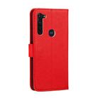 For Motorola Moto G Stylus Feather Pattern Litchi Texture Horizontal Flip Leather Case with Wallet & Holder & Card Slots(Red) - 3