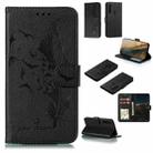 For Motorola Moto G Stylus Feather Pattern Litchi Texture Horizontal Flip Leather Case with Wallet & Holder & Card Slots(Black) - 1