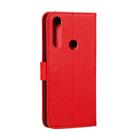 For Motorola Moto G Power Feather Pattern Litchi Texture Horizontal Flip Leather Case with Wallet & Holder & Card Slots(Red) - 3