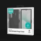 For Samsung Galaxy Z Fold7 5G NILLKIN Black Mirror Prop CD Texture Transparent Mirror Cover Phone Case with Stylus(Black) - 3