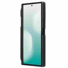 For Samsung Galaxy Z Fold7 5G NILLKIN Black Mirror Prop CD Texture Transparent Mirror Cover Phone Case with Stylus(Black) - 4