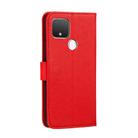 For Google Pixel 5 XL Feather Pattern Litchi Texture Horizontal Flip Leather Case with Wallet & Holder & Card Slots(Red) - 3