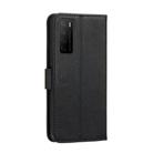 For Huawei Honor Play 4 Feather Pattern Litchi Texture Horizontal Flip Leather Case with Wallet & Holder & Card Slots(Black) - 3